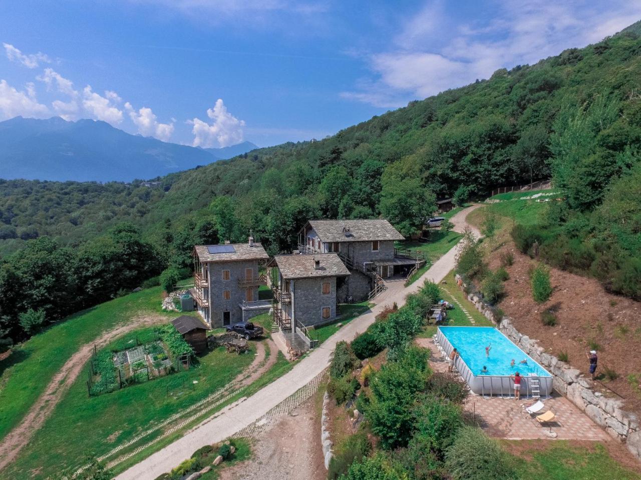 Agriturismo La Pedruscia Civo ภายนอก รูปภาพ